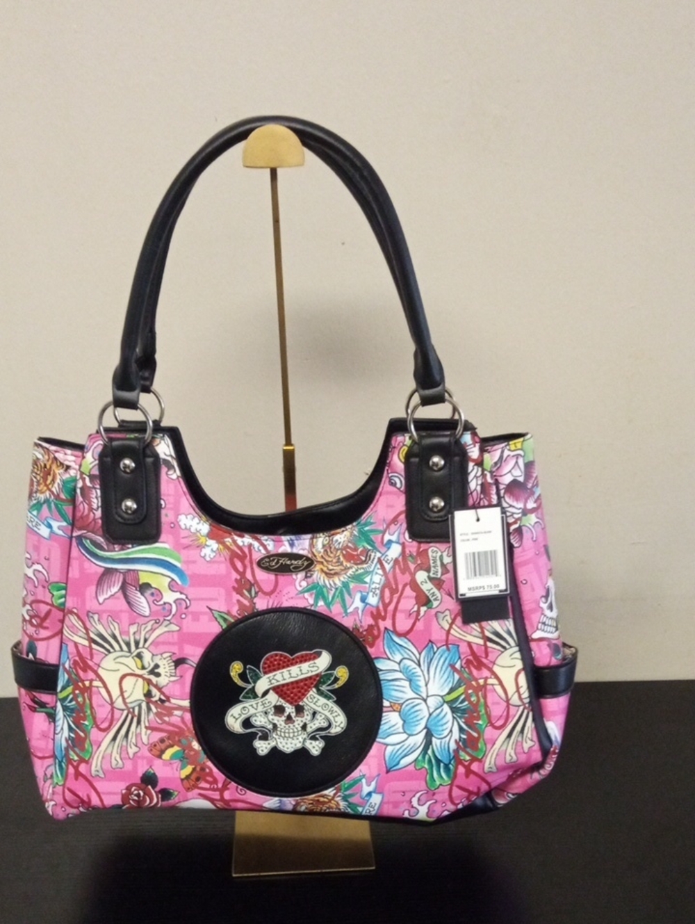 ED Hardy Tattoo Tote Nwt